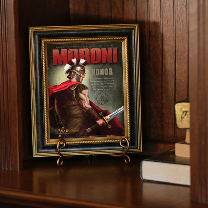 Captain Moroni Print 8″X10″ The War Chapters